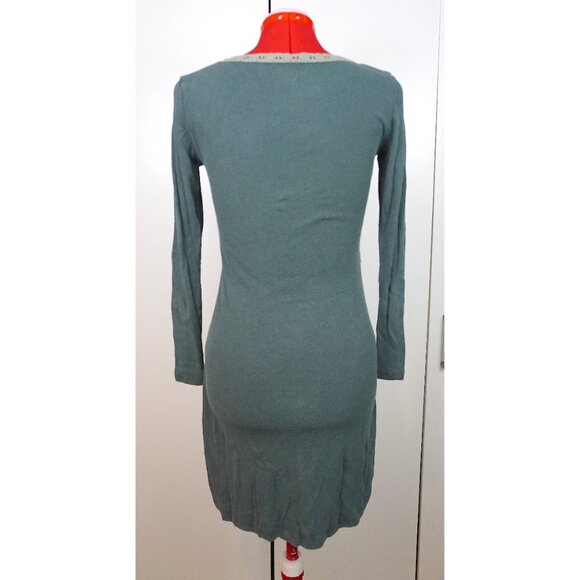 Urban Outfitters "Maxeene" Long Sleeve Lace-Up Mini Dress with Crochet Trim - Picture 4 of 8